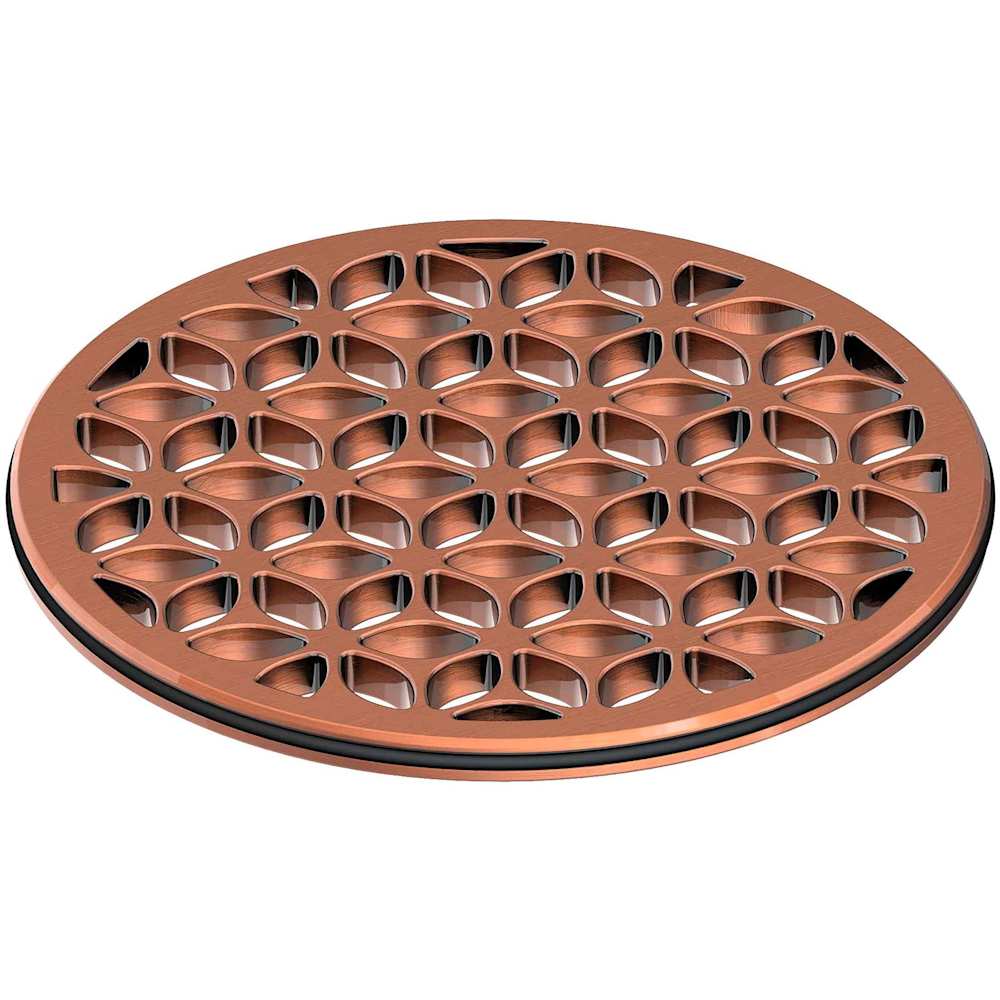 4" Round Shower Drain Grid