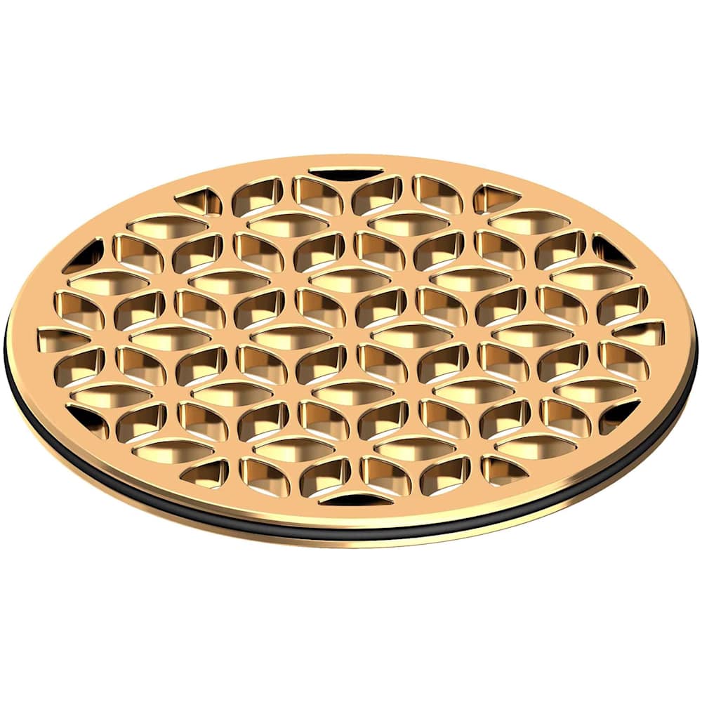 4" Round Shower Drain Grid