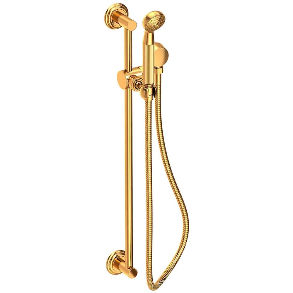 Single Function Wall Mount Handshower Kit with Slide Bar and Adjustable Bracket