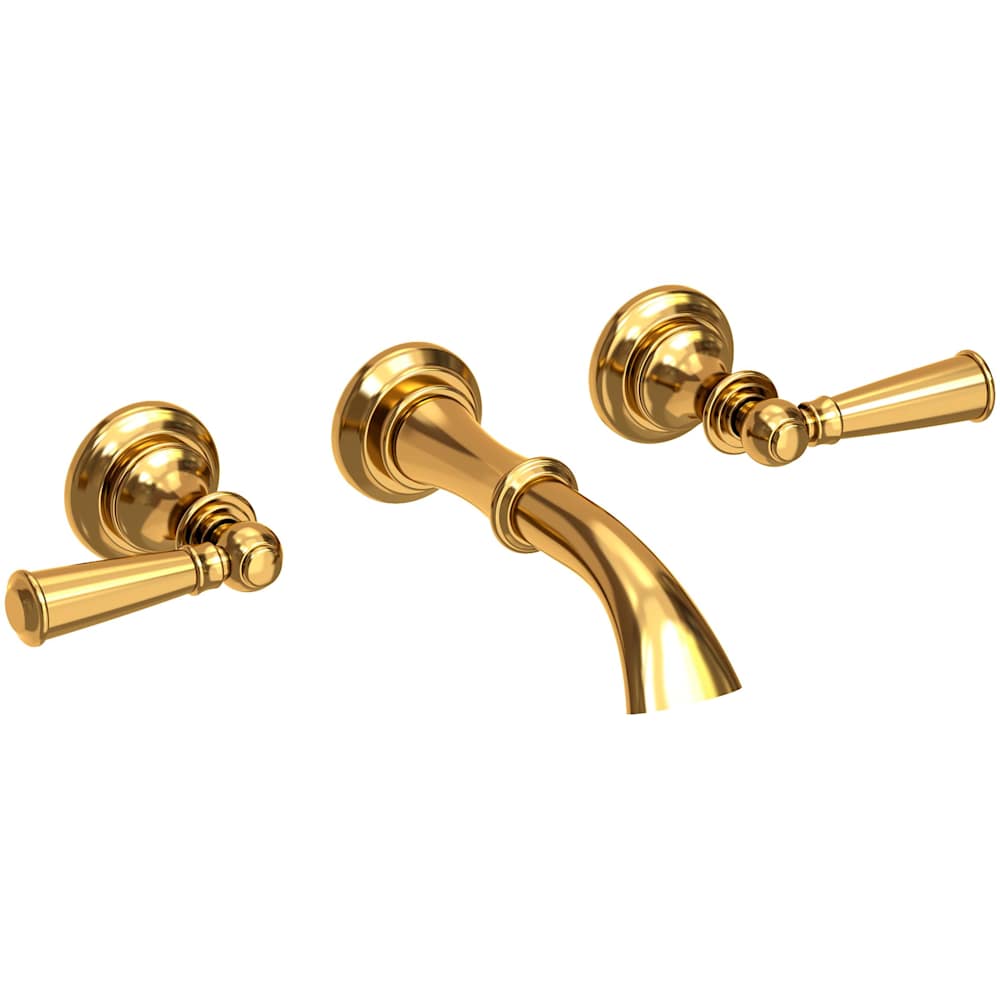 Sutton 1.2 GPM Wall Mounted Widespread Bathroom Faucet