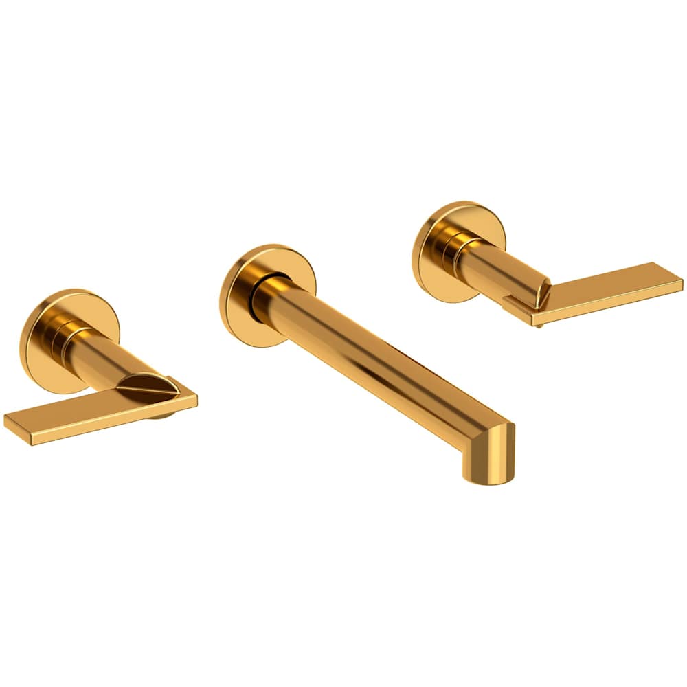 Keaton 1.2 GPM Wall Mounted Widespread Bathroom Faucet