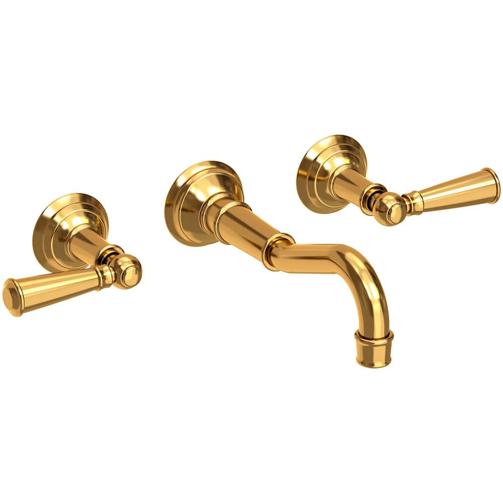 Jacobean 1.2 GPM Wall Mounted Widespread Bathroom Faucet