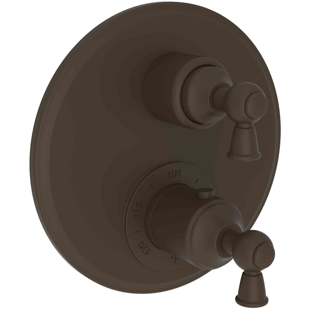 Aylesbury Thermostatic Valve Trim Only with 2 Lever Handles - Less Rough In