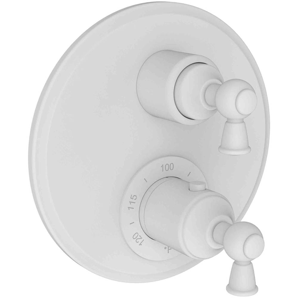 Aylesbury Thermostatic Valve Trim Only with 2 Lever Handles - Less Rough In