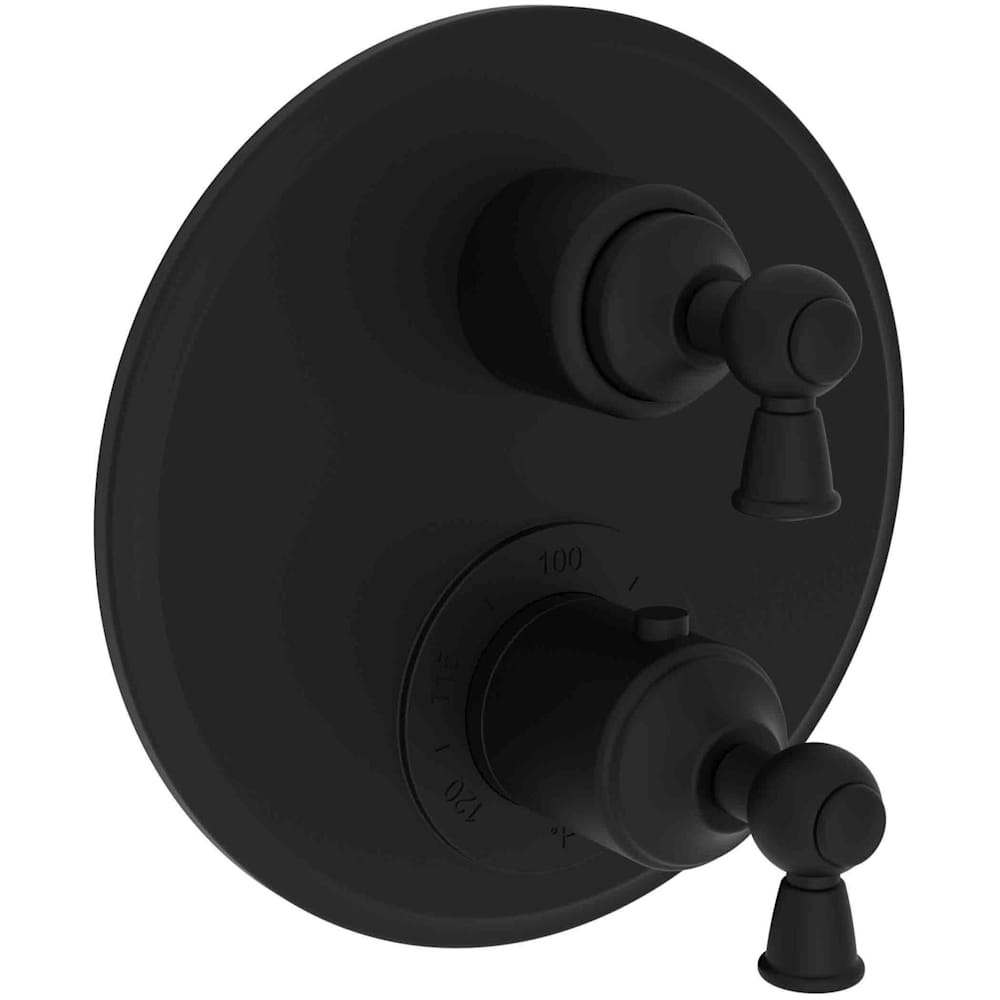 Aylesbury Thermostatic Valve Trim Only with 2 Lever Handles - Less Rough In