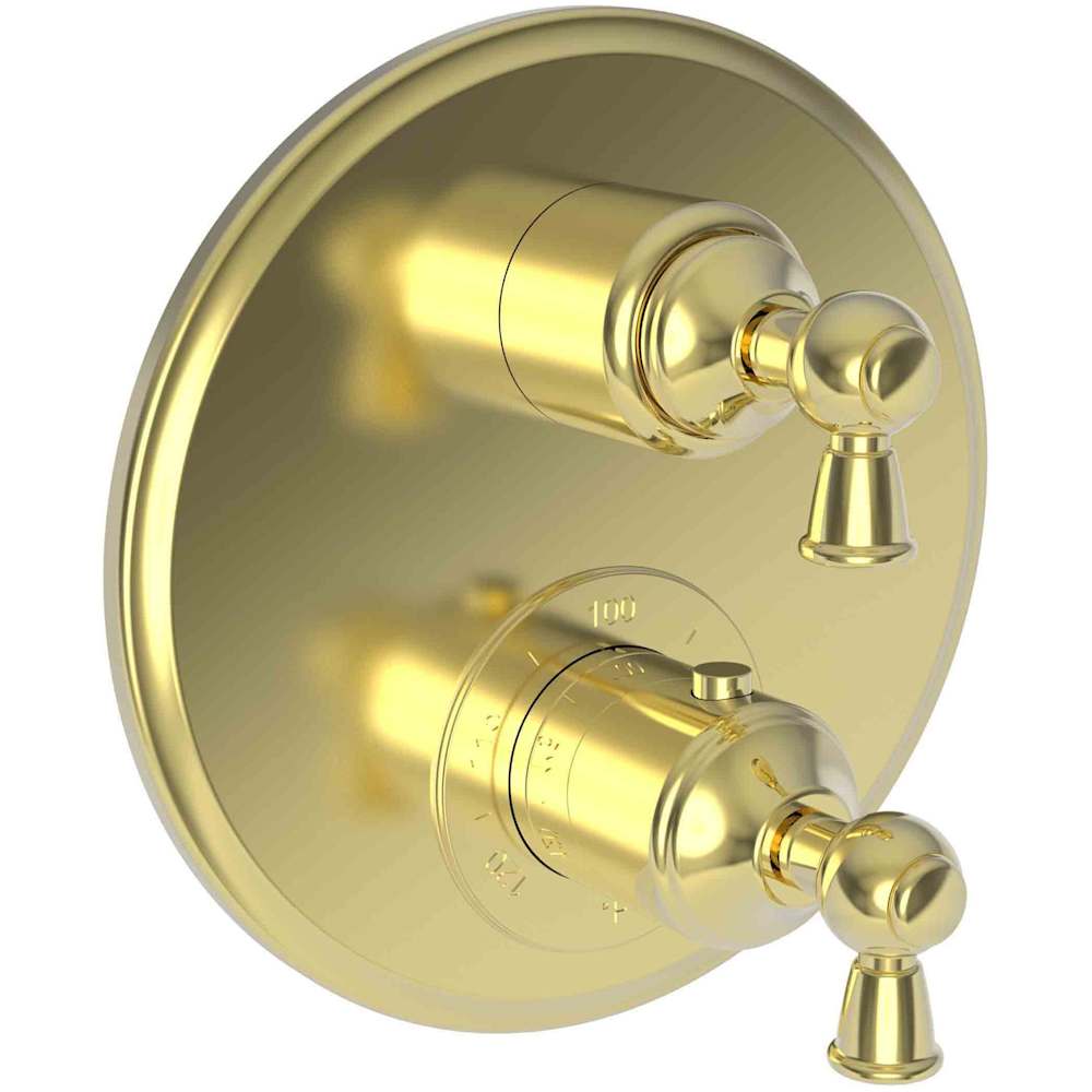 Aylesbury Thermostatic Valve Trim Only with 2 Lever Handles - Less Rough In