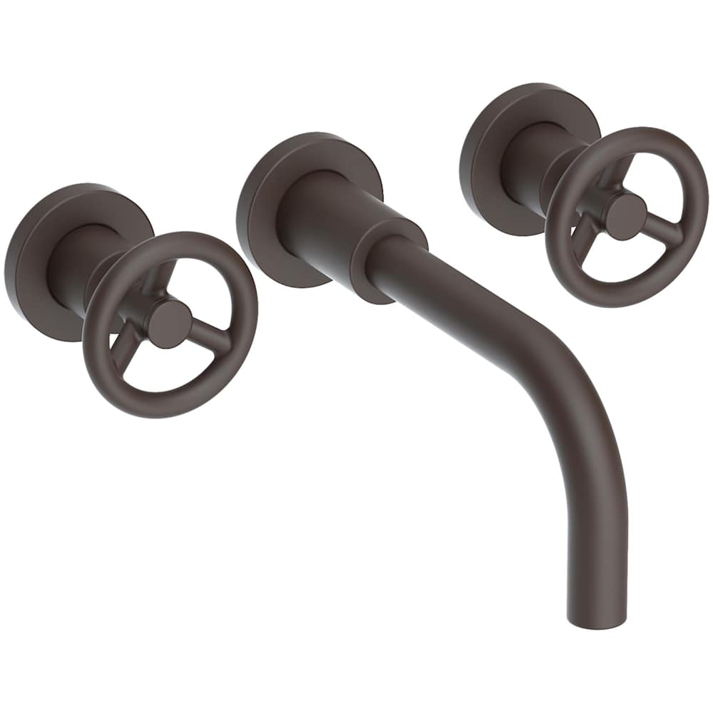 Slater 1.2 GPM Wall Mounted Widespread Bathroom Faucet