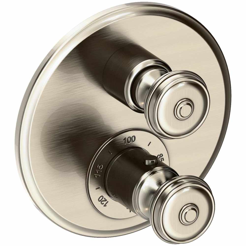 Seaport Thermostatic Valve Trim Only with Dual Knob Handles - Less Rough In