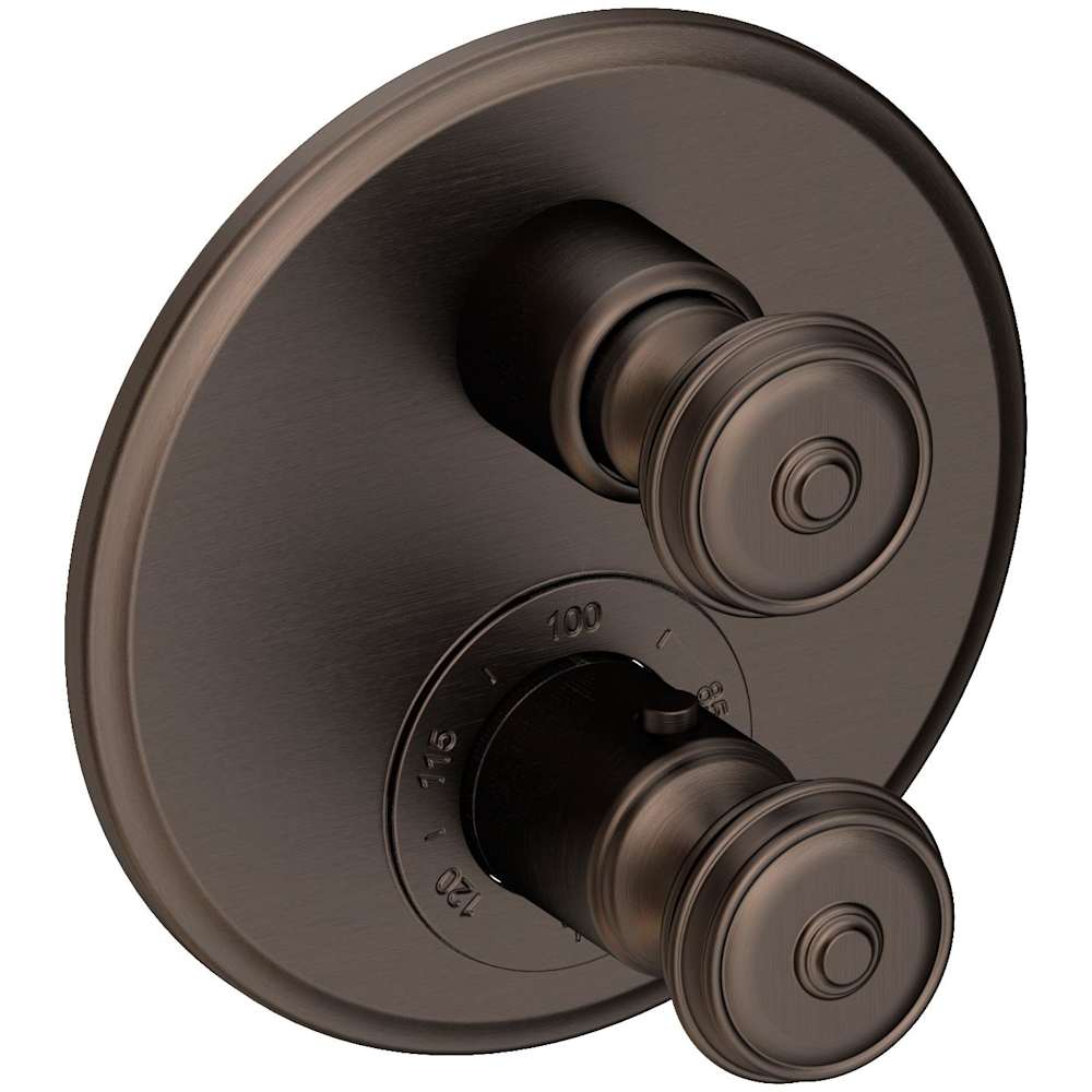 Seaport Thermostatic Valve Trim Only with Dual Knob Handles - Less Rough In