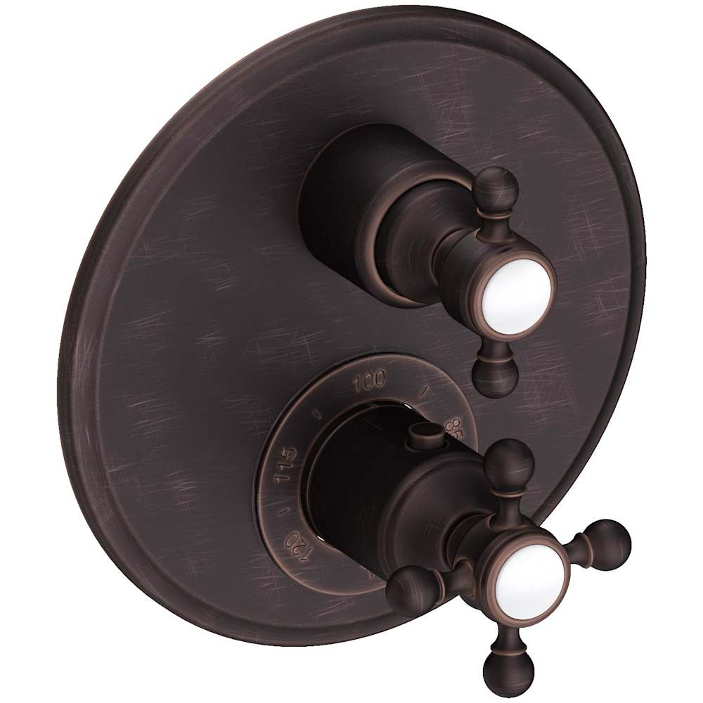 Astor Thermostatic Valve Trim Only with 2 Cross Handles - Less Rough In