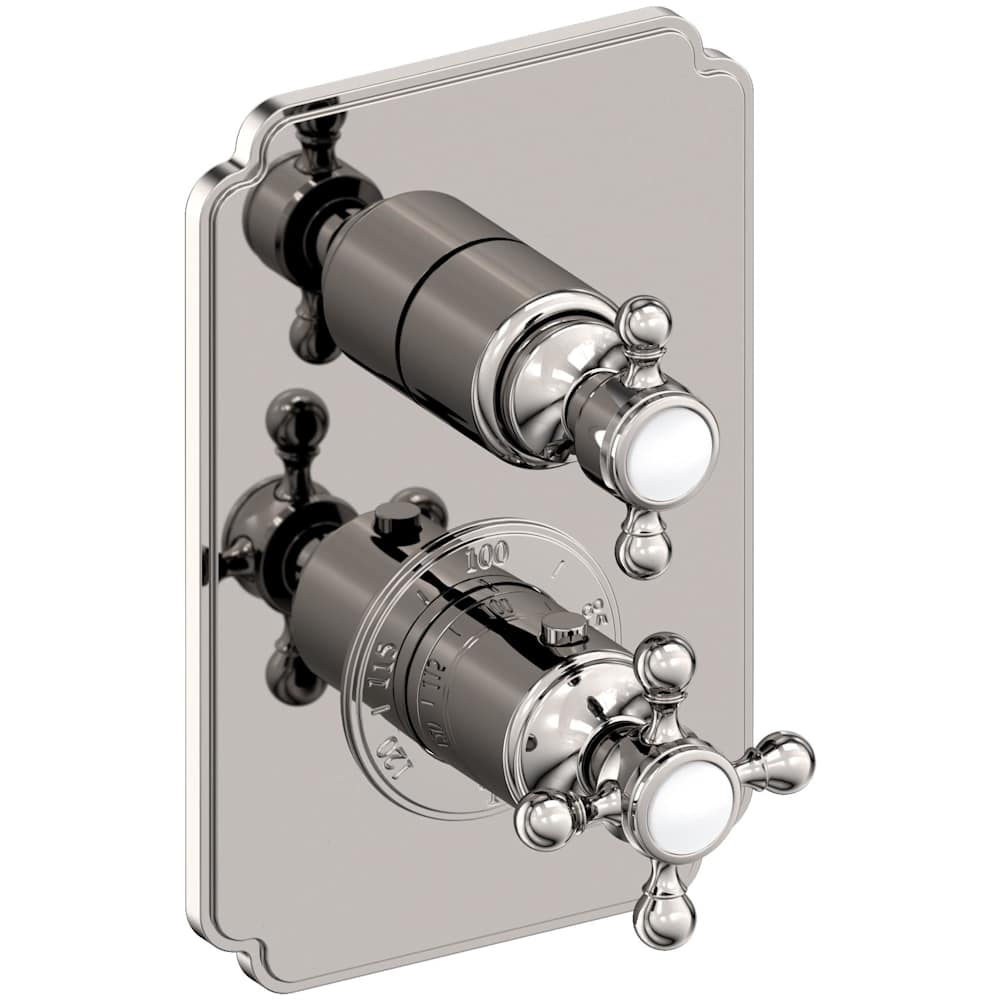 Astor Thermostatic Valve Trim Only with 2 Cross Handles - Less Rough In