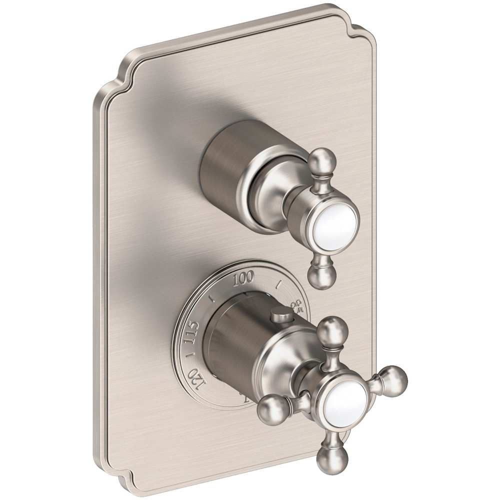 Astor Thermostatic Valve Trim Only with 2 Cross Handles - Less Rough In