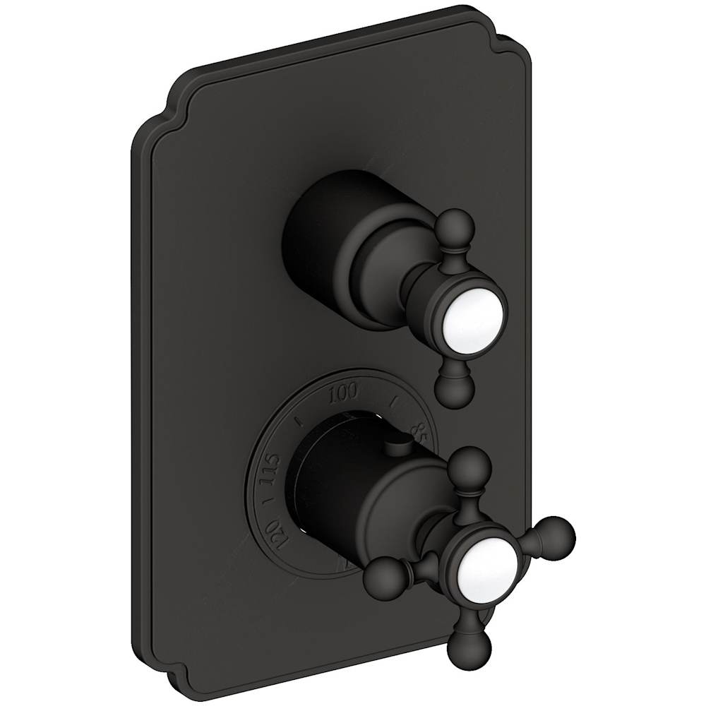 Astor Thermostatic Valve Trim Only with 2 Cross Handles - Less Rough In