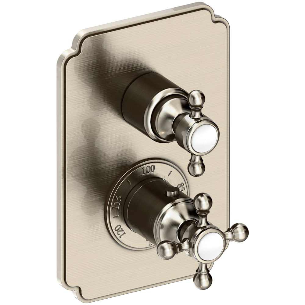 Astor Thermostatic Valve Trim Only with 2 Cross Handles - Less Rough In