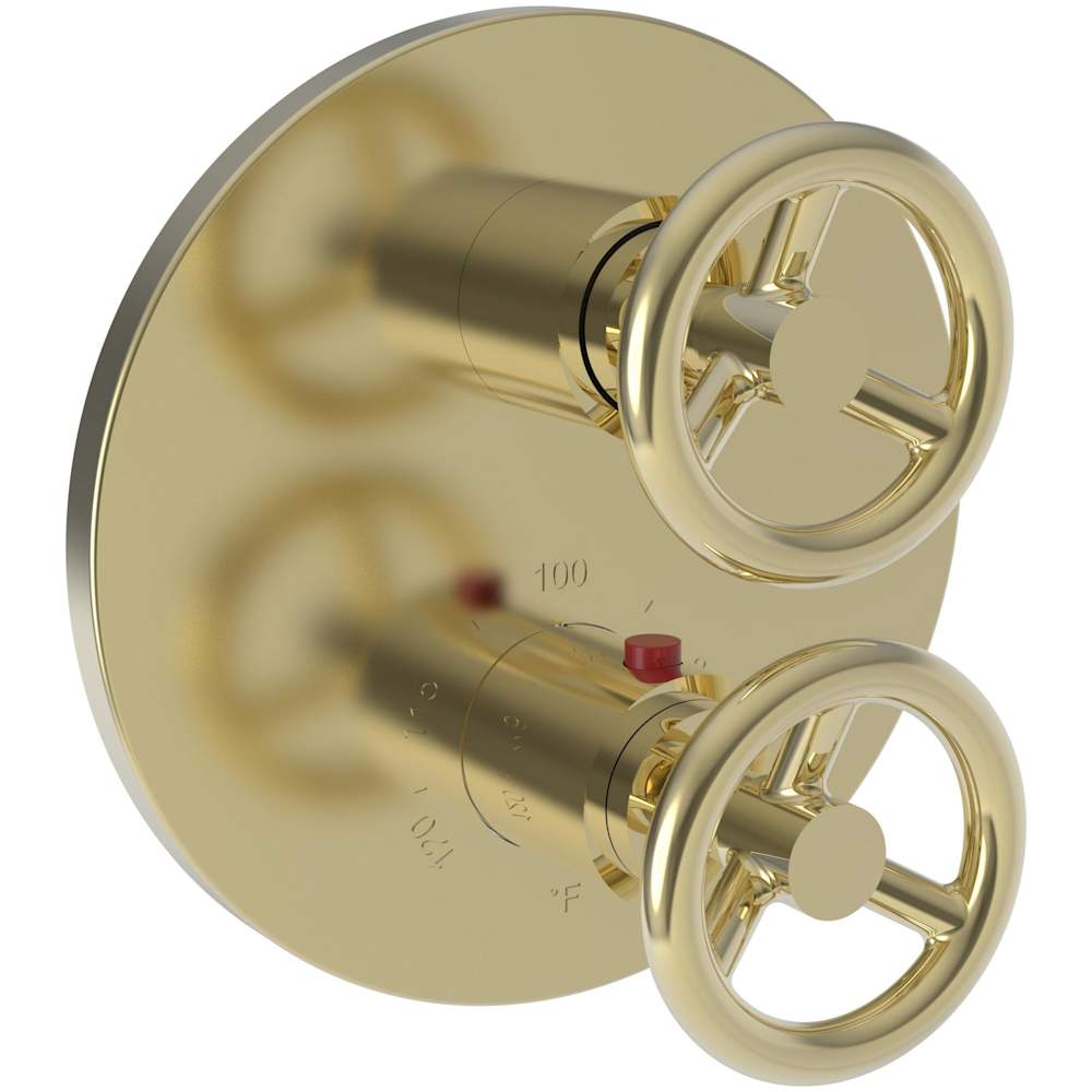 Slater Thermostatic Valve Trim Only with 2 Cross Handles - Less Rough In