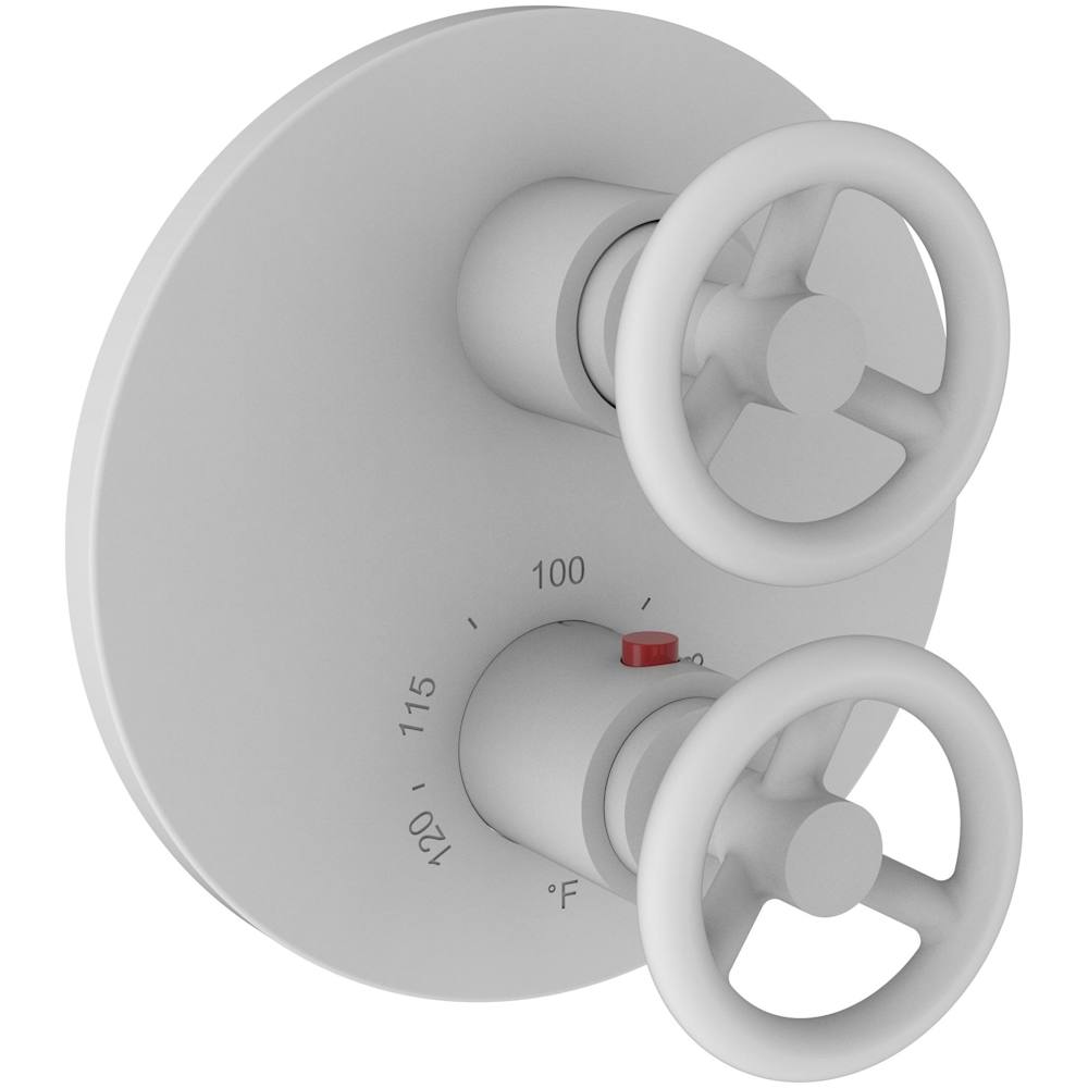 Slater Thermostatic Valve Trim Only with 2 Cross Handles - Less Rough In