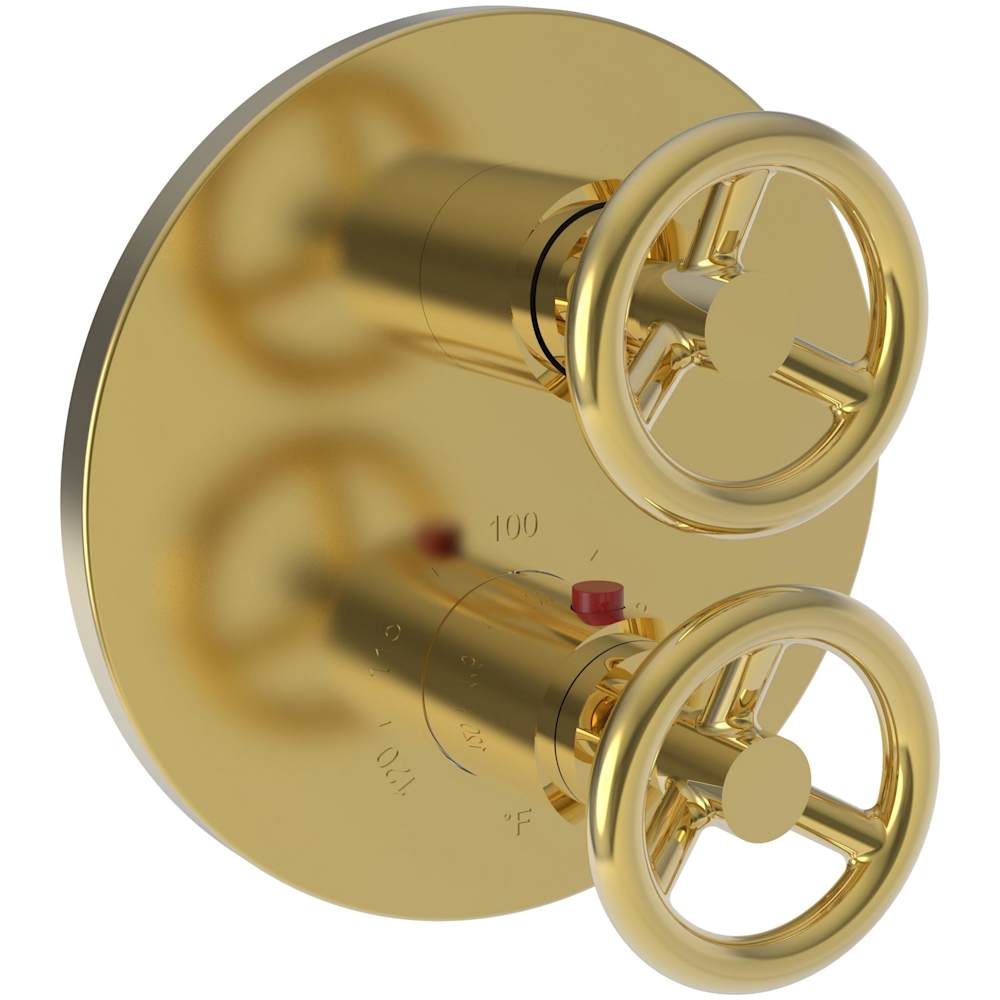 Slater Thermostatic Valve Trim Only with 2 Cross Handles - Less Rough In