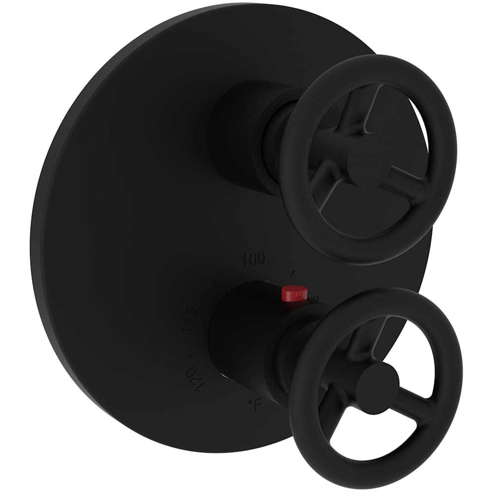 Slater Thermostatic Valve Trim Only with 2 Cross Handles - Less Rough In