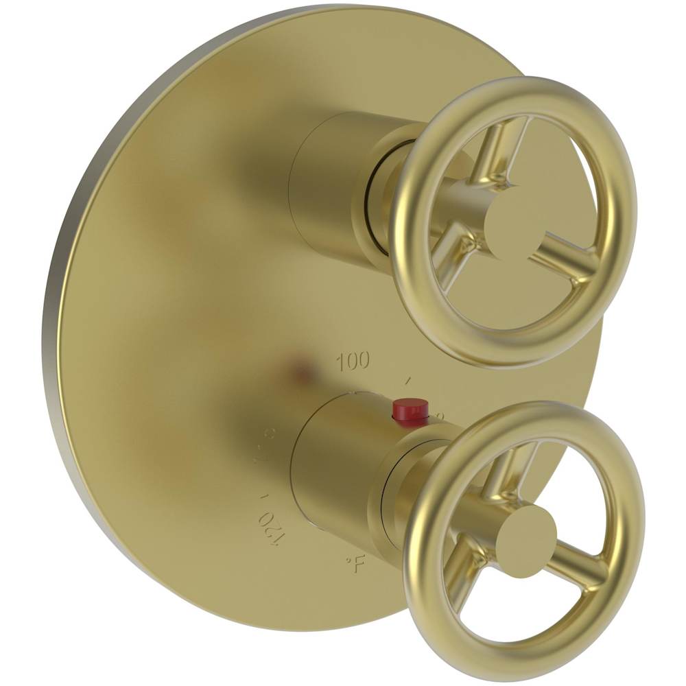 Slater Thermostatic Valve Trim Only with 2 Cross Handles - Less Rough In