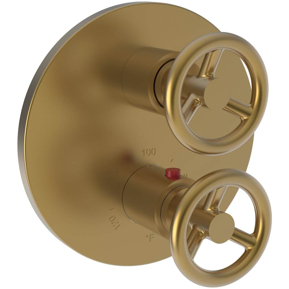 Slater Thermostatic Valve Trim Only with 2 Cross Handles - Less Rough In