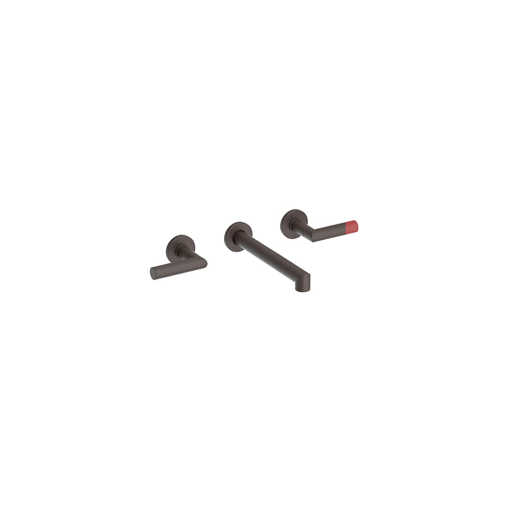 Kirsi 1.2 GPM Wall Mounted Widespread Bathroom Faucet