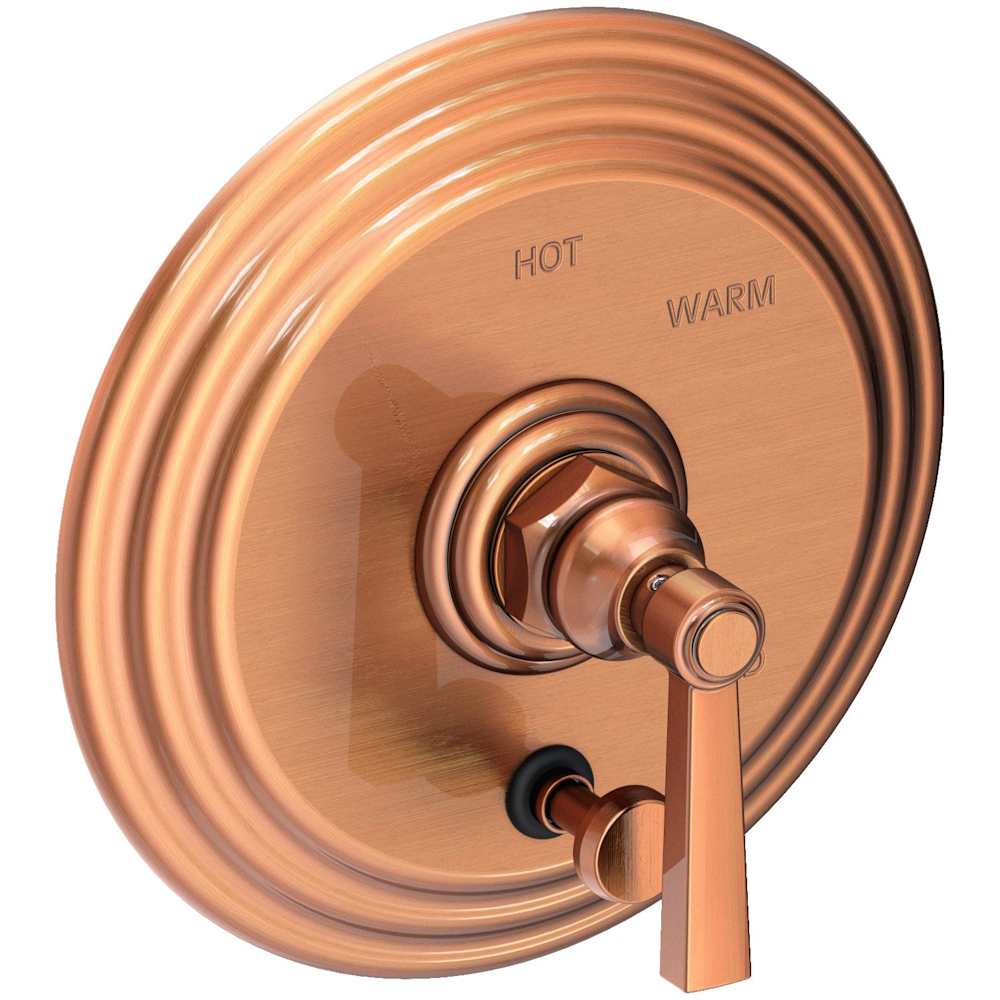 Astor Single Handle Pressure Balanced Valve Trim with Metal Lever Handle and Diverter