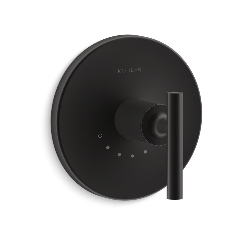 Purist Thermostatic Valve Trim Only with Single Lever Handle - Less Rough In