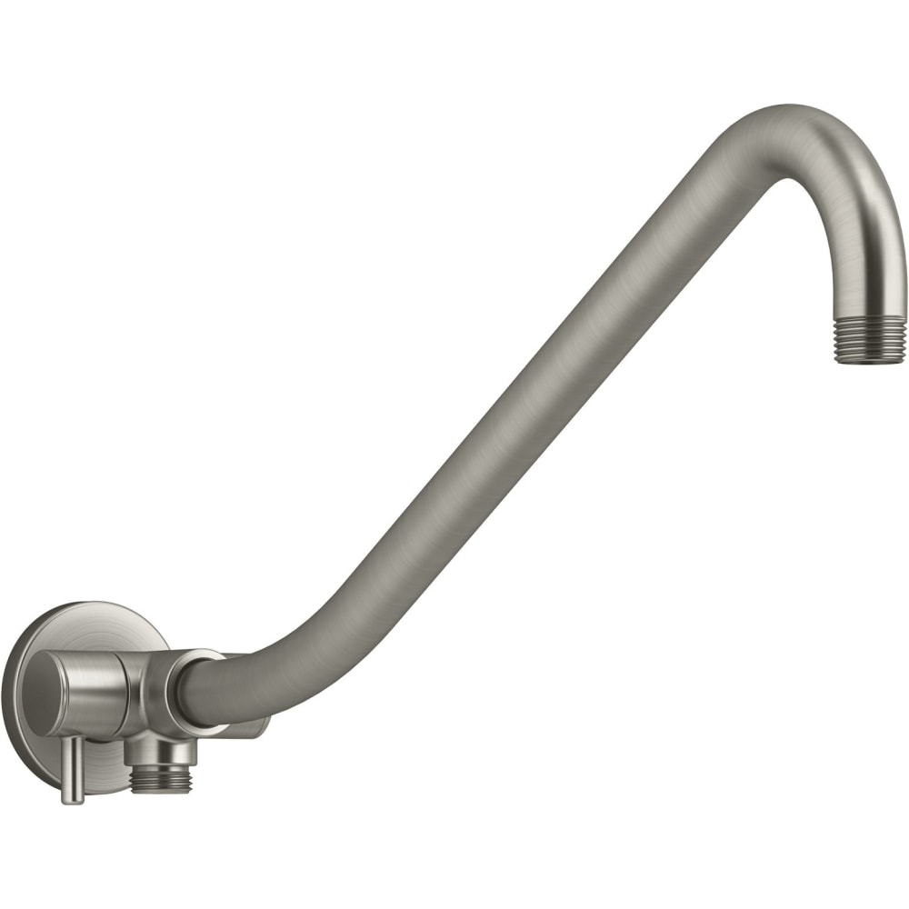 Gooseneck Rainhead Arm with 2-way Diverter