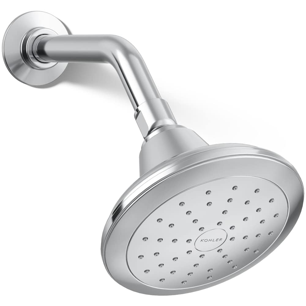 Pinstripe 1.75 GPM Single Function Shower Head with MasterClean Sprayface and Katalyst Air-Induction Technology