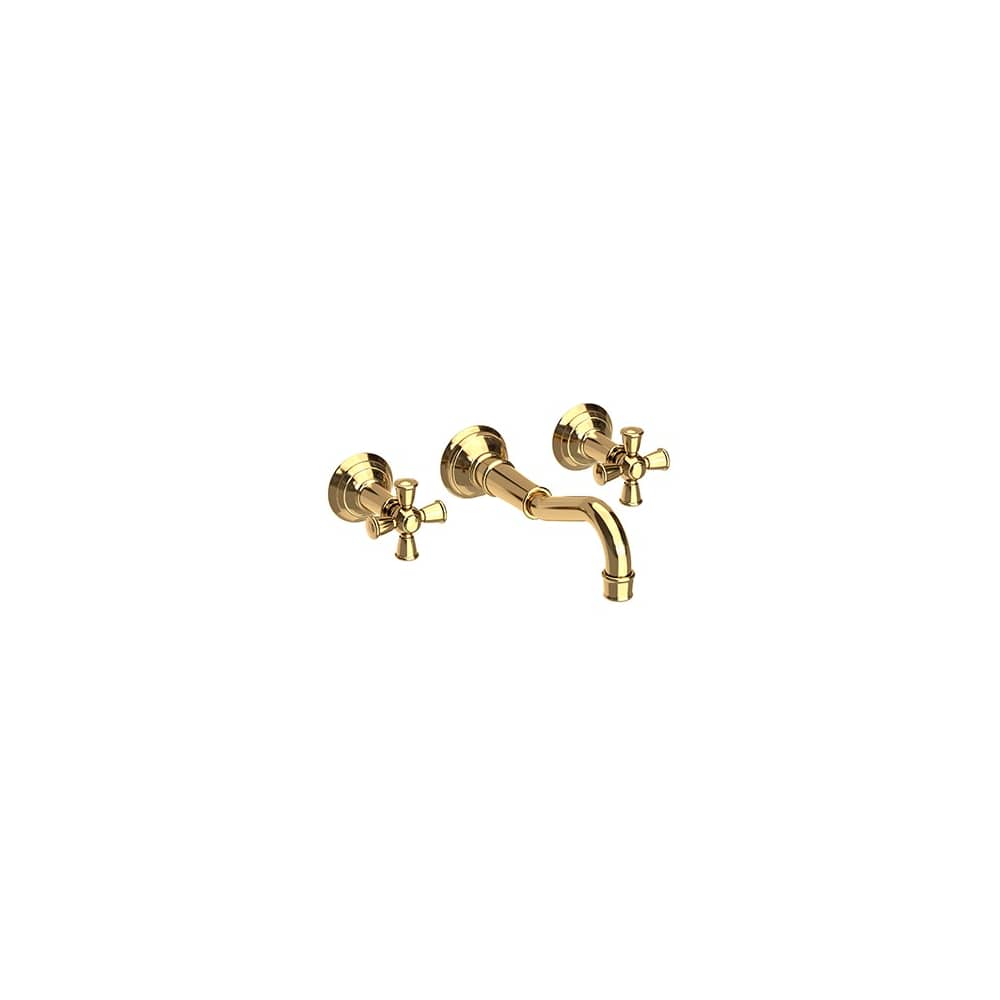 Jacobean 1.2 GPM Wall Mounted Widespread Bathroom Faucet