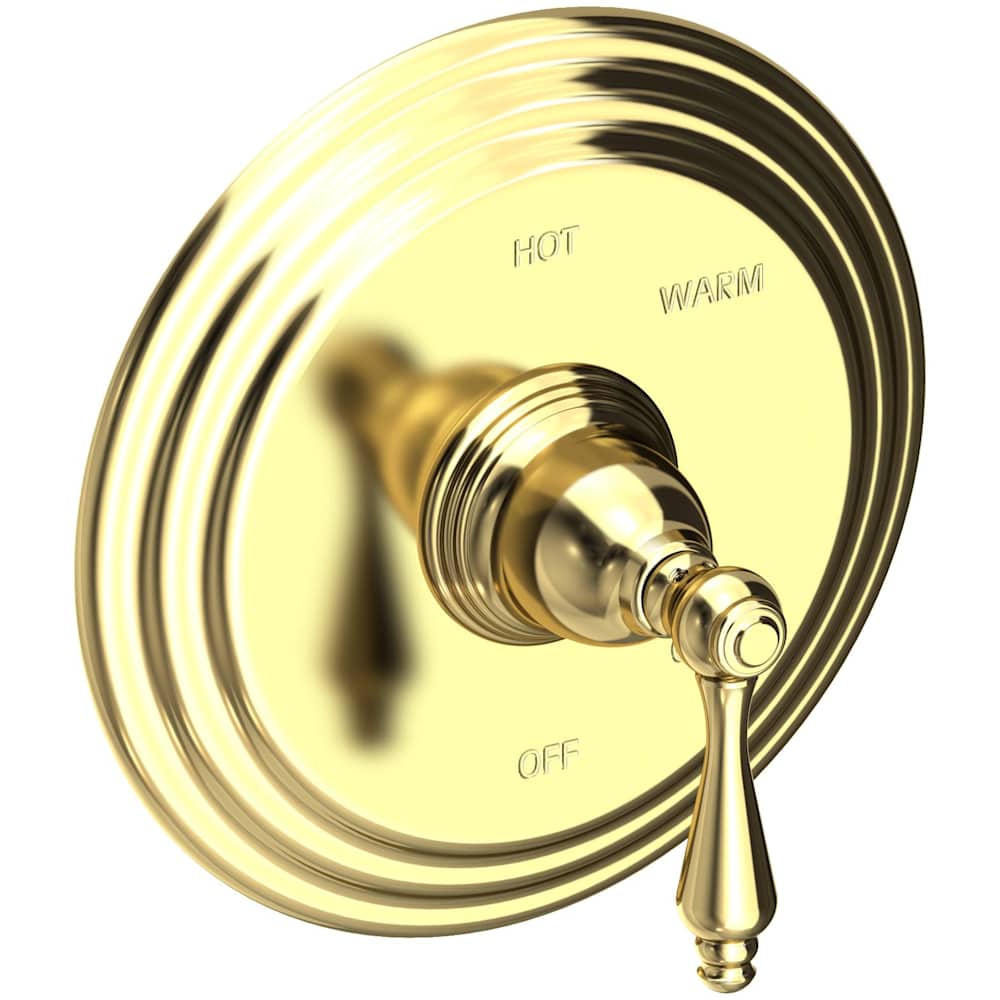 Seaport Single Handle Pressure Balanced Shower Trim Only with Metal Lever Handle less Valve and Shower Head