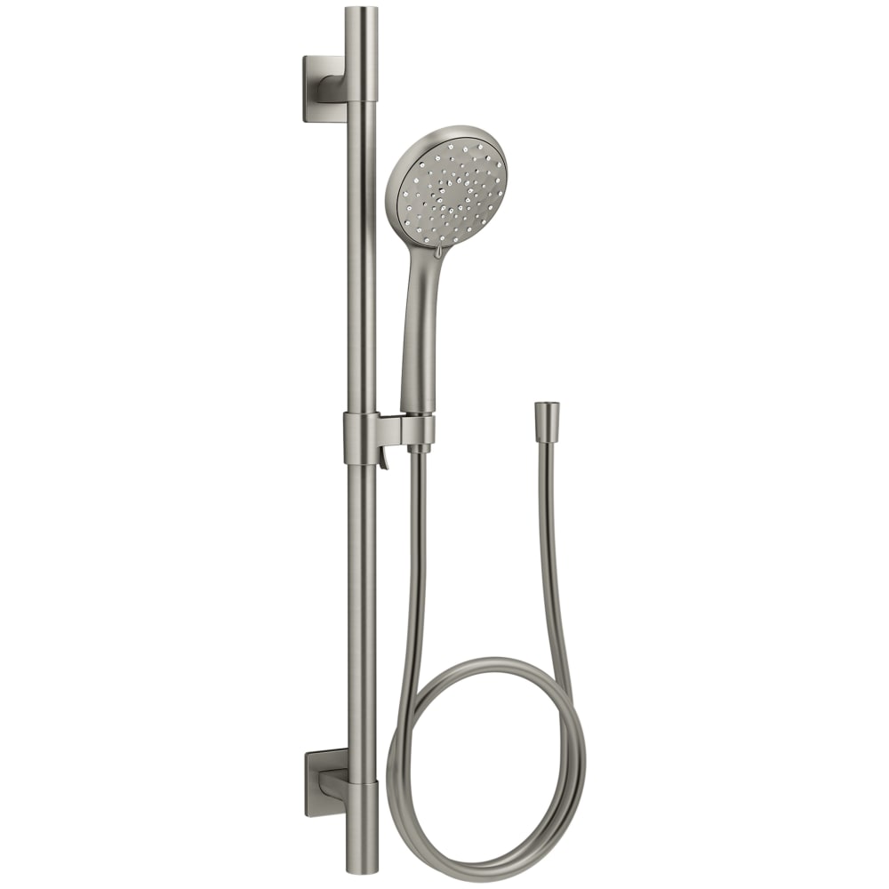 Awaken 1.75 GPM Multi Function Hand Shower Package with MasterClean Sprayface - Includes Slide Bar and Hose