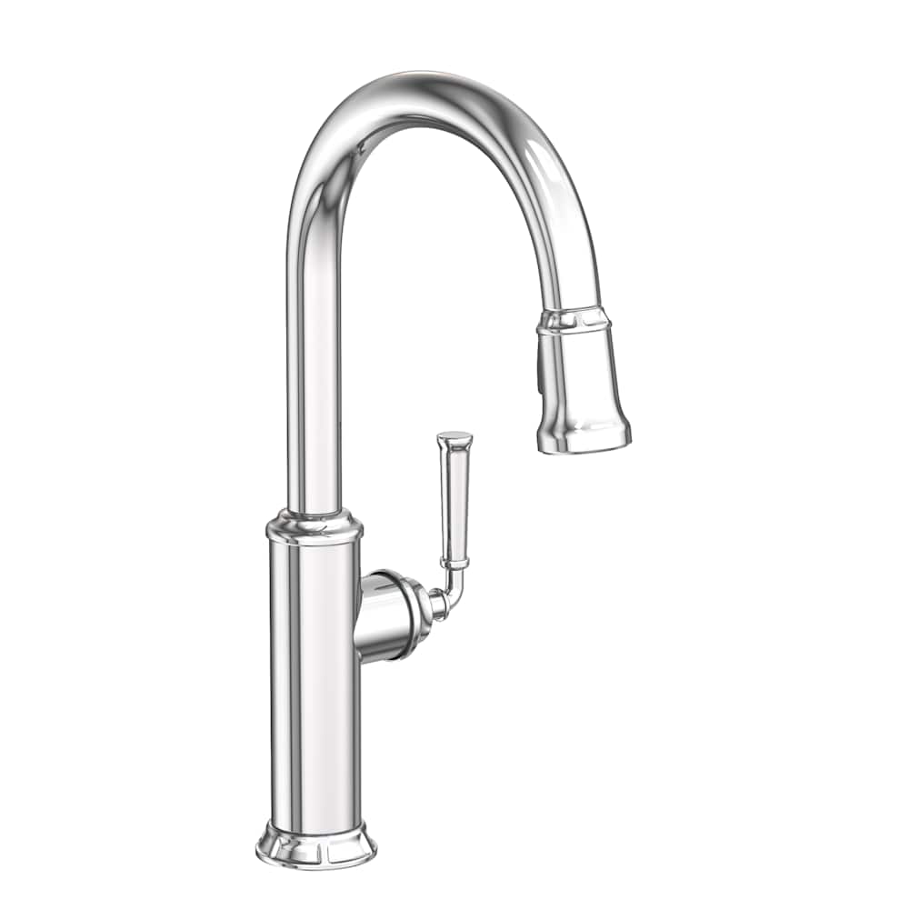 Gavin 1.8 GPM Single Hole Pull Down Kitchen Faucet
