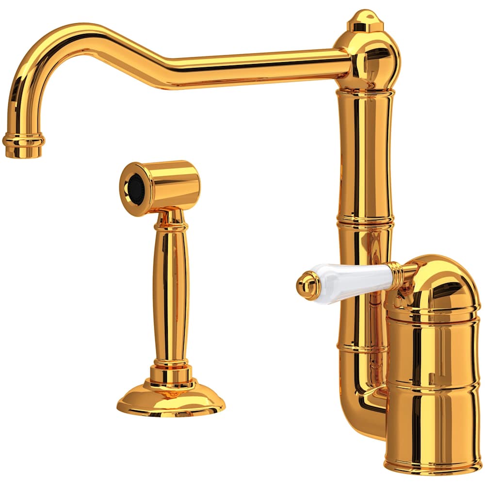 Acqui 1.5 GPM Single Hole Kitchen Faucet - Includes Side Spray