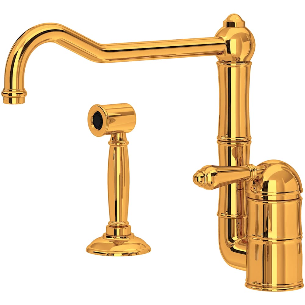 Acqui 1.5 GPM Single Hole Kitchen Faucet - Includes Side Spray
