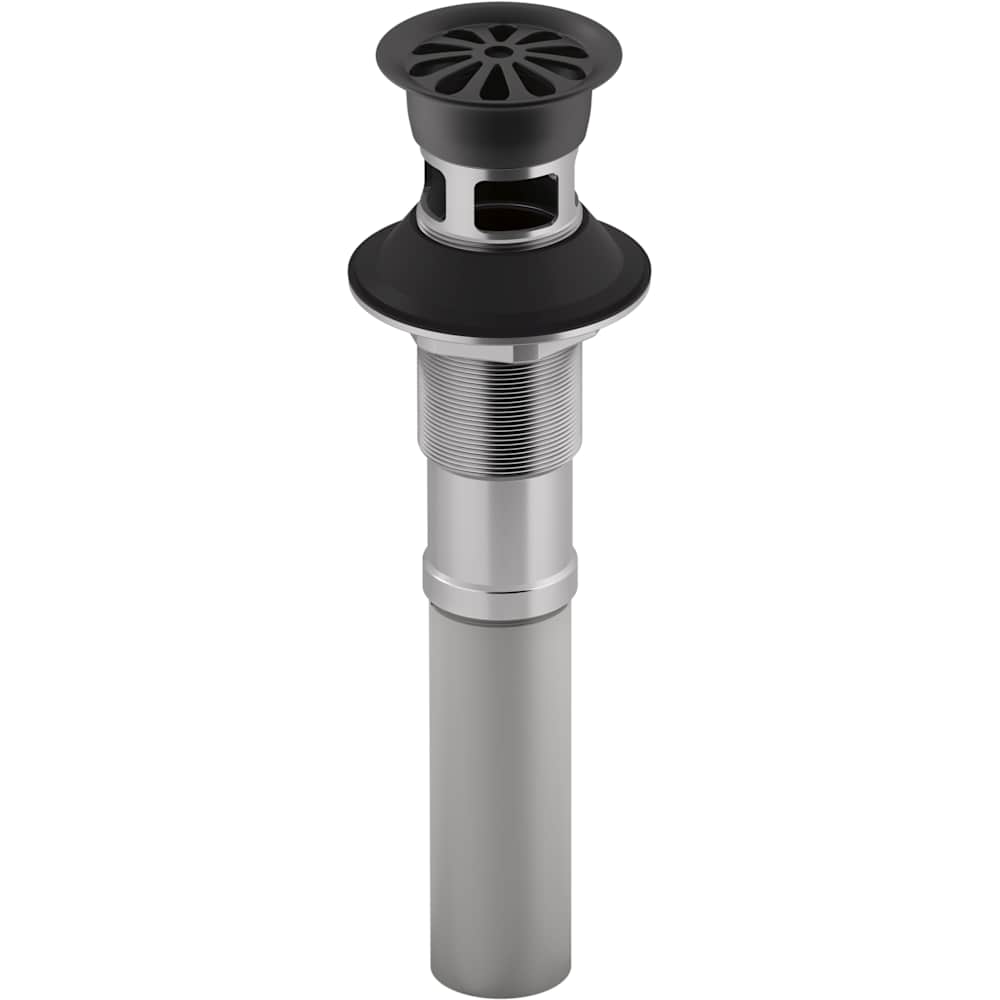 Lavatory Grid Drain With Overflow