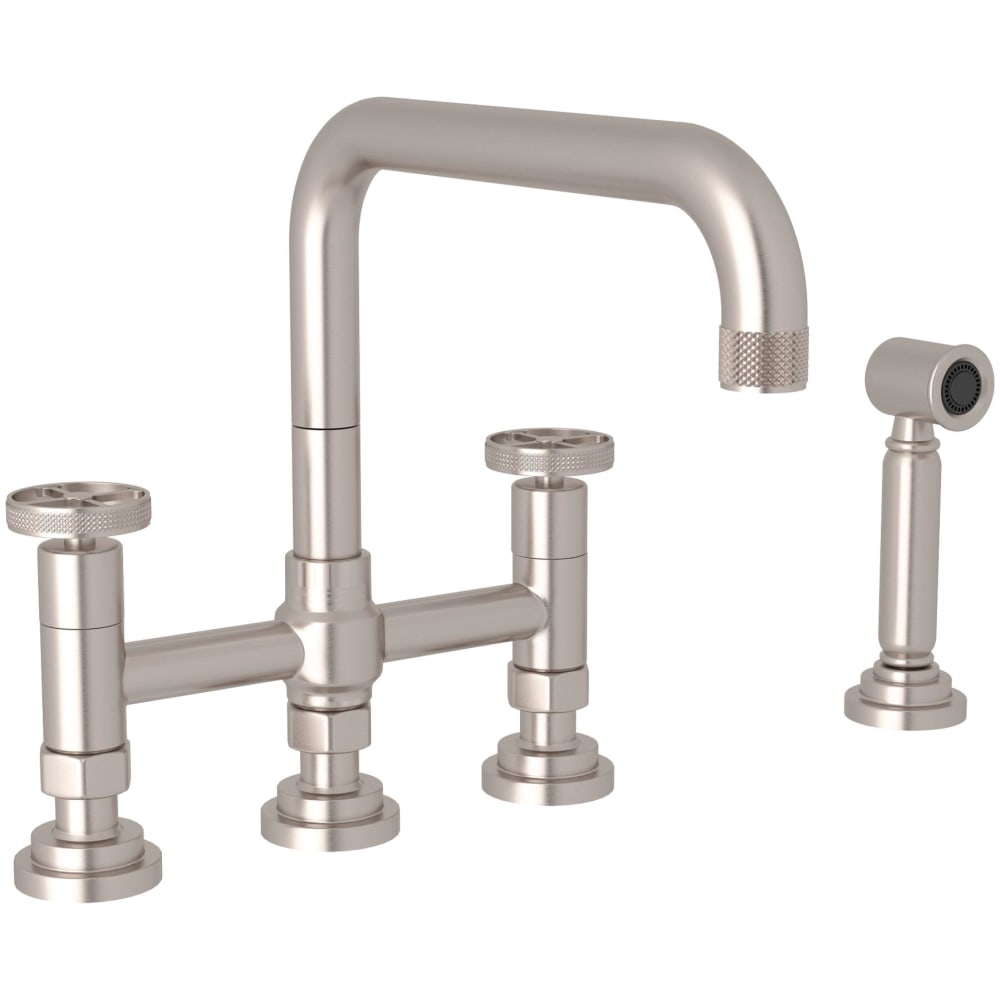 Campo 1.5 GPM Widespread Bridge Kitchen Faucet - Includes Side Spray