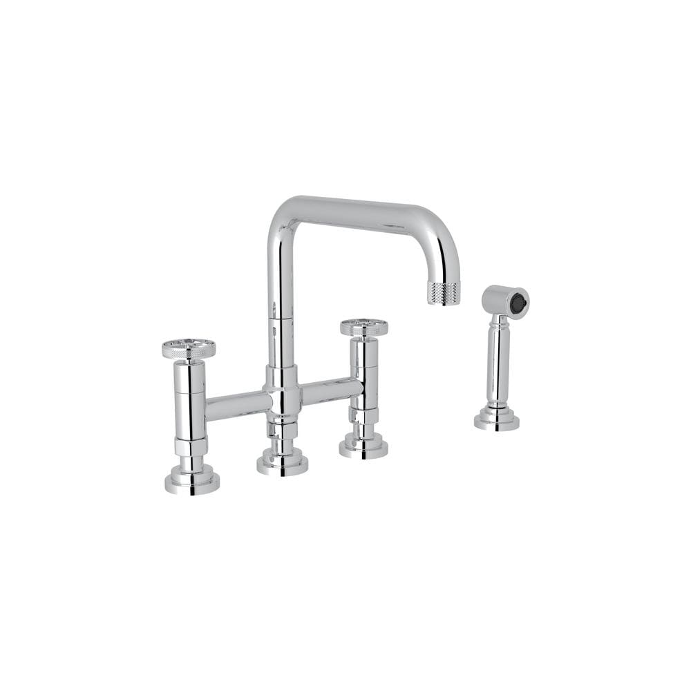 Campo 1.5 GPM Widespread Bridge Kitchen Faucet - Includes Side Spray