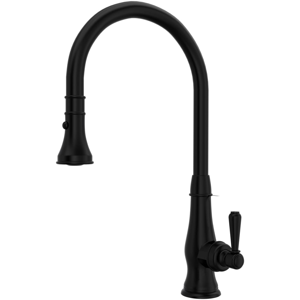 Patrizia 1.8 GPM Single Hole Pull Down Kitchen Faucet