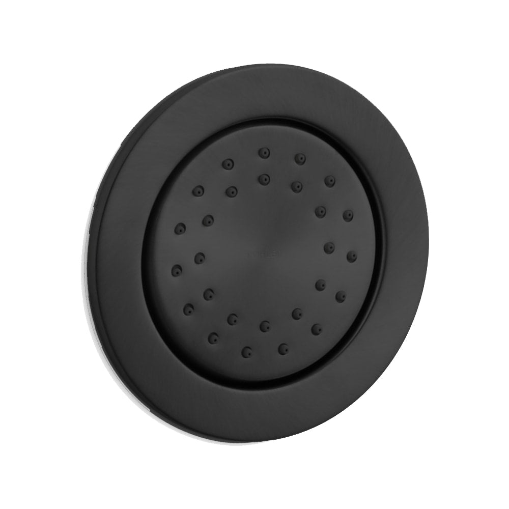 WaterTile 2 GPM Round Metal Body Spray with Katalyst Technology