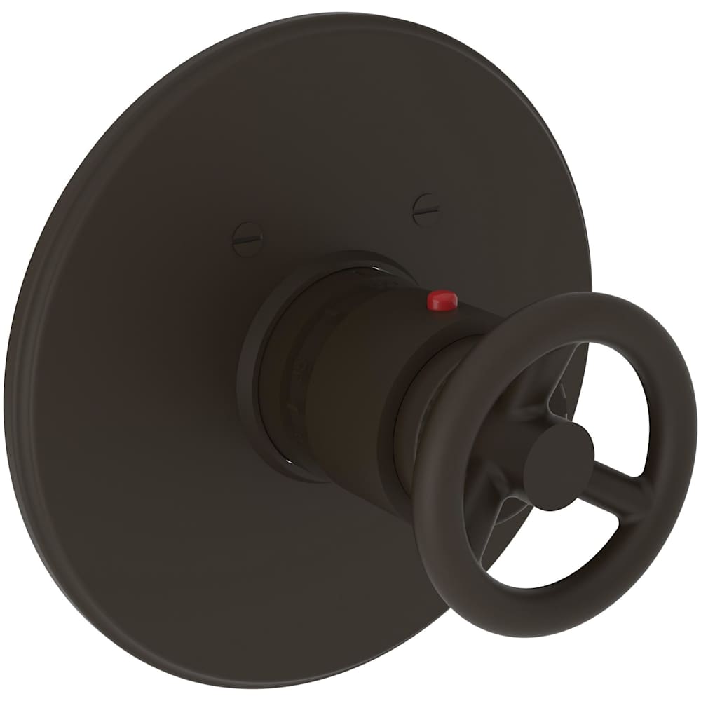Slater Thermostatic Valve Trim Only with Single Wheel Handle and Diverter Functionality - Less Rough In