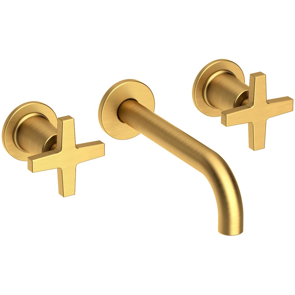 Dorrance 1.2 GPM Wall Mounted Widespread Bathroom Faucet with Cross Handles