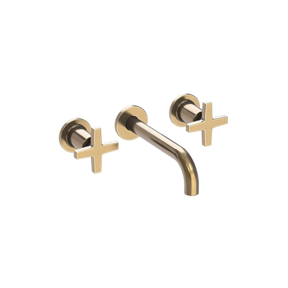Dorrance 1.2 GPM Wall Mounted Widespread Bathroom Faucet with Cross Handles