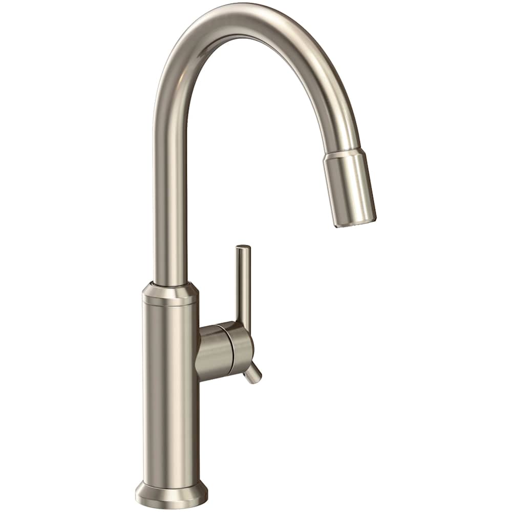 Jeter 1.8 GPM Single Hole Pull Down Kitchen Faucet