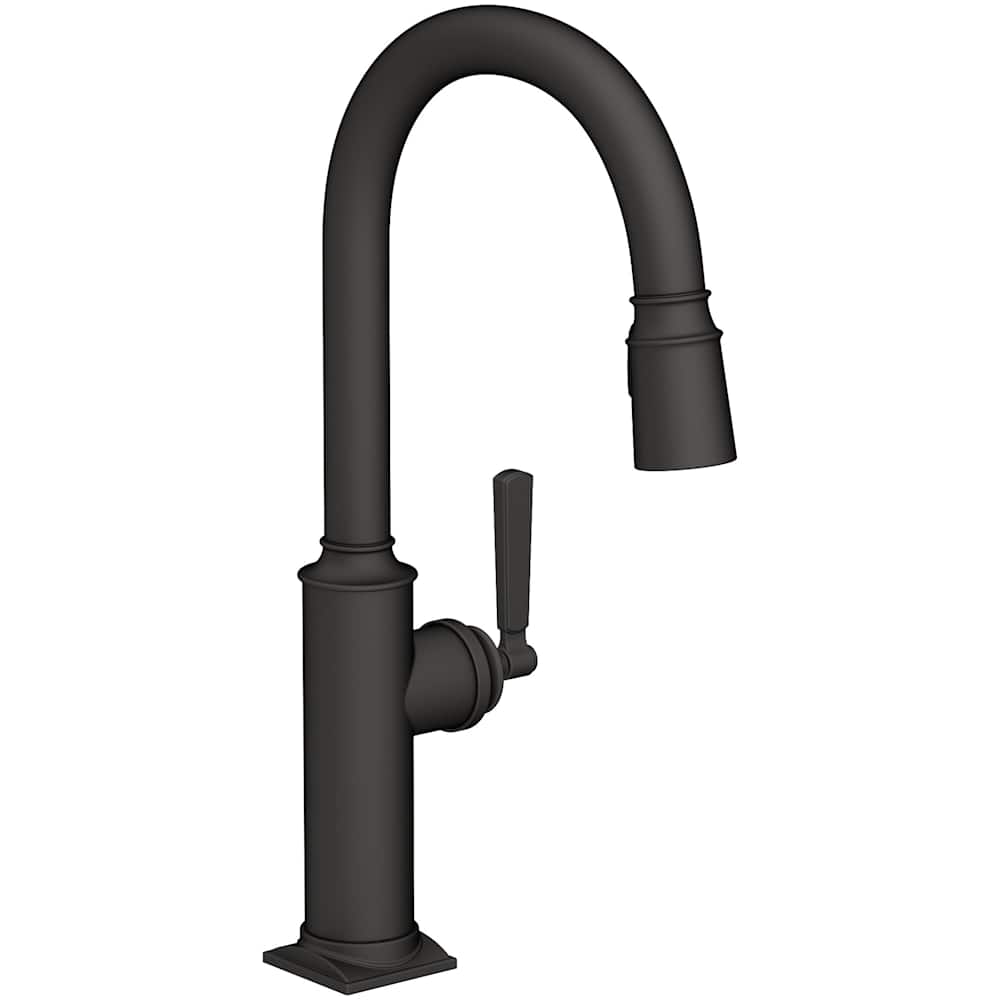 Adams 1.8 GPM Single Hole Pull Down Kitchen Faucet