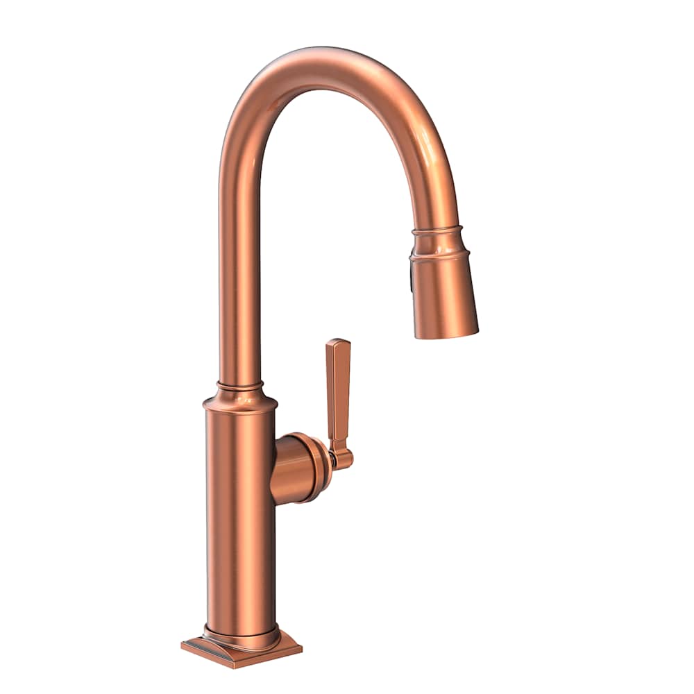Adams 1.8 GPM Single Hole Pull Down Kitchen Faucet
