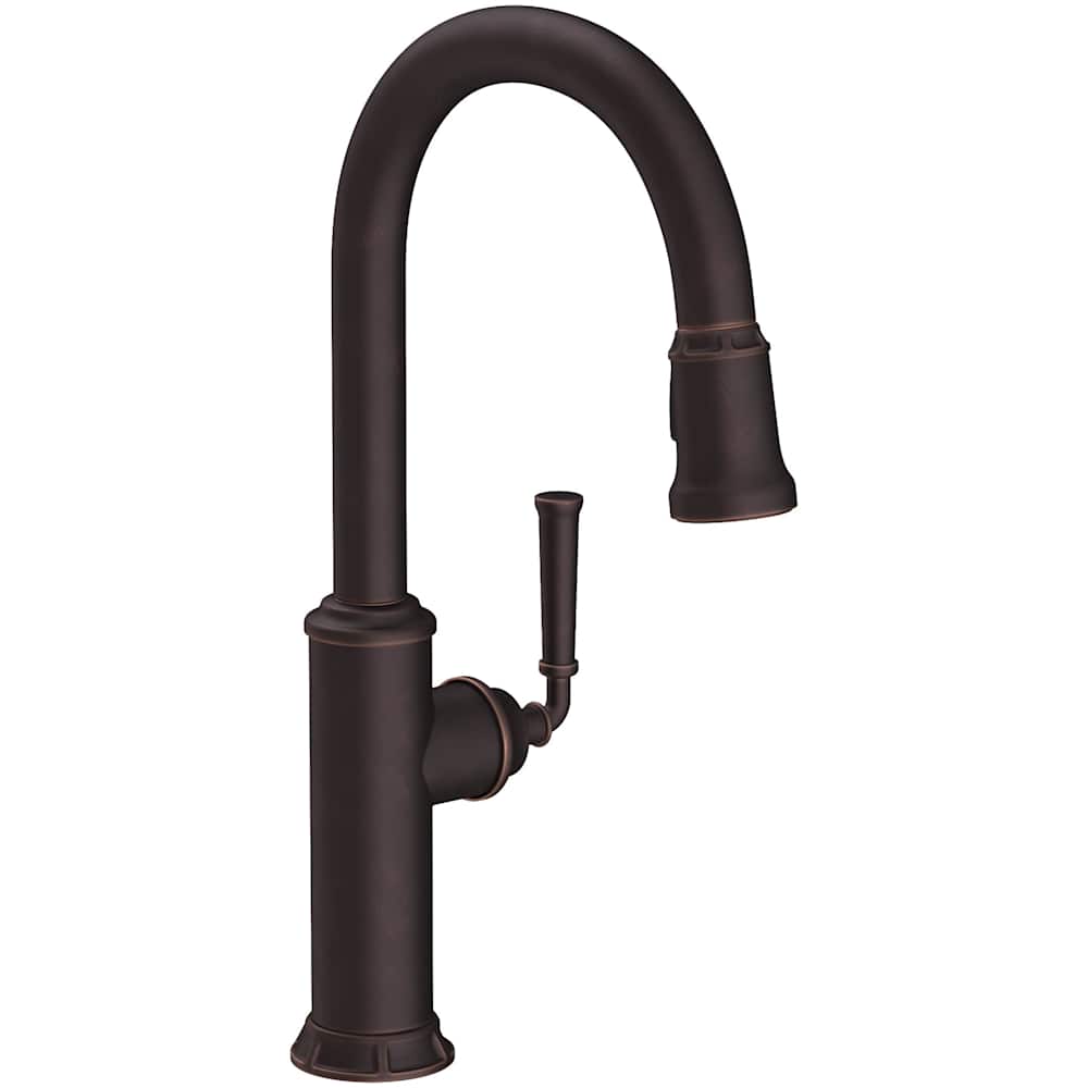 Gavin 1.8 GPM Single Hole Pull Down Kitchen Faucet