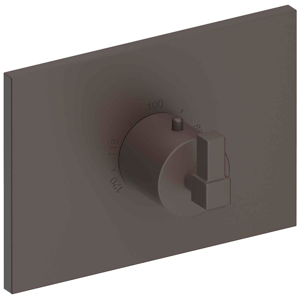 Malvina Thermostatic Valve Trim Only with Single Lever Handle and Diverter Functionality - Less Rough In