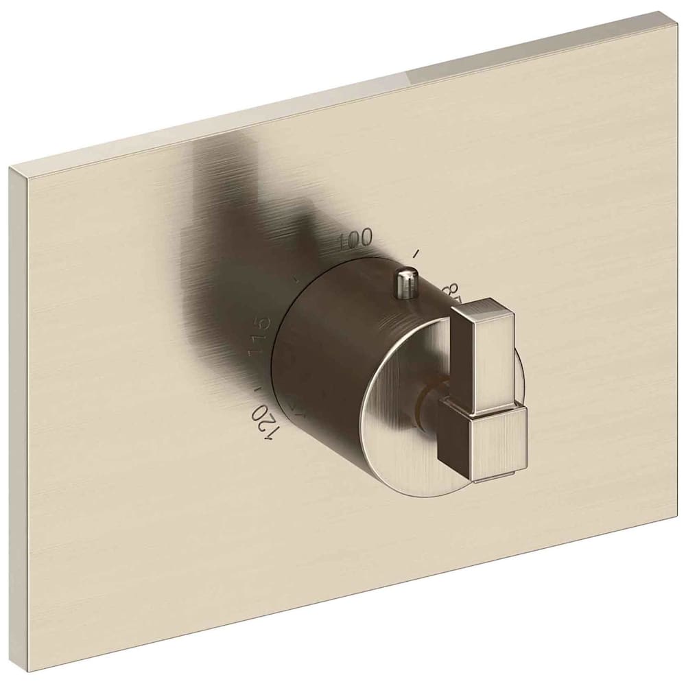 Malvina Thermostatic Valve Trim Only with Single Lever Handle and Diverter Functionality - Less Rough In