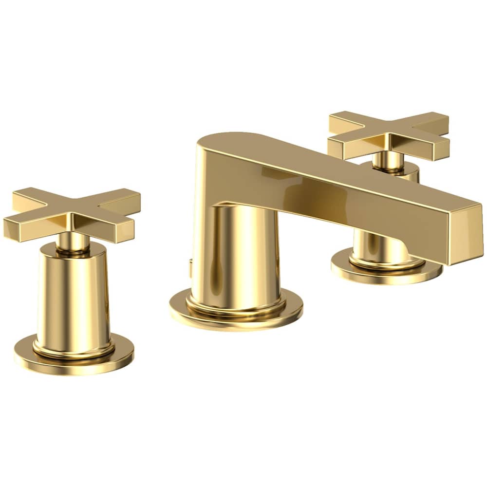 Dorrance 1.2 GPM Widespread Bathroom Faucet with Pop-Up Drain Assembly with Cross Handles